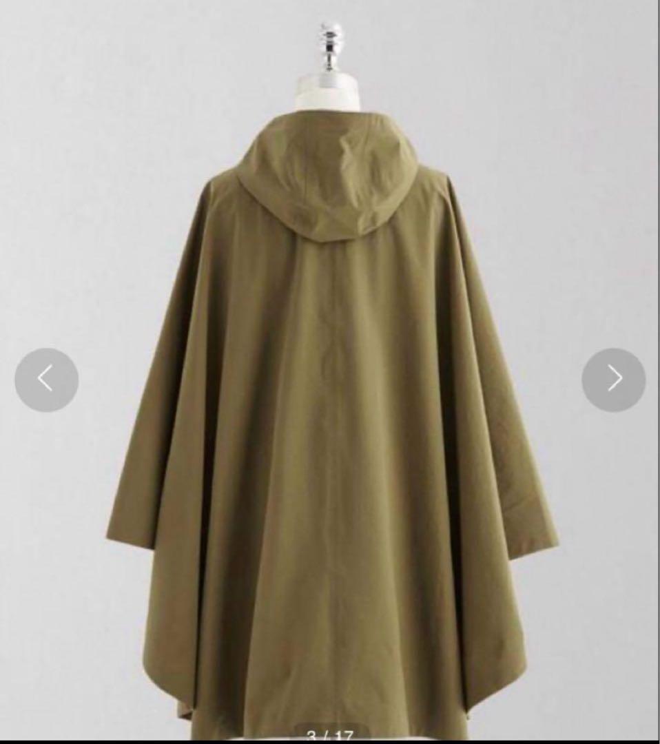 【新品タグ付き】LOEFF（ロエフ）ナイロン タフタ ポンチョ