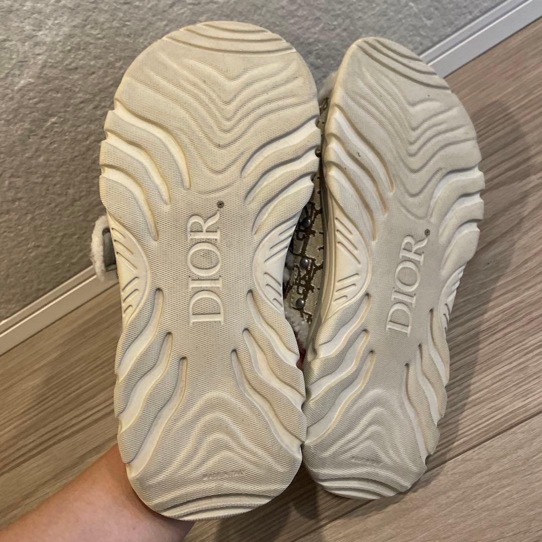 【美品】ディオール × トラヴィススコット カクタスジャック ボアサンダル