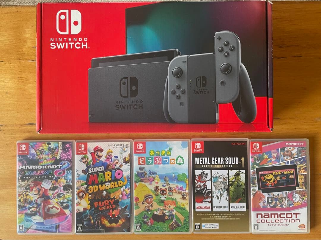 Nintendo Switch 本体（2020モデル） ＋ゲームソフト5本セット