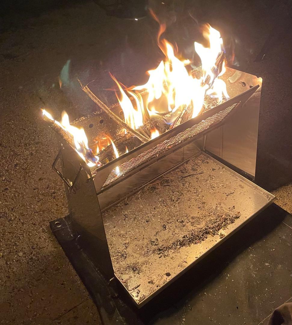 廃番　DoD シバレンナ　焚き火台 折りたたみ式 収納バッグ付き