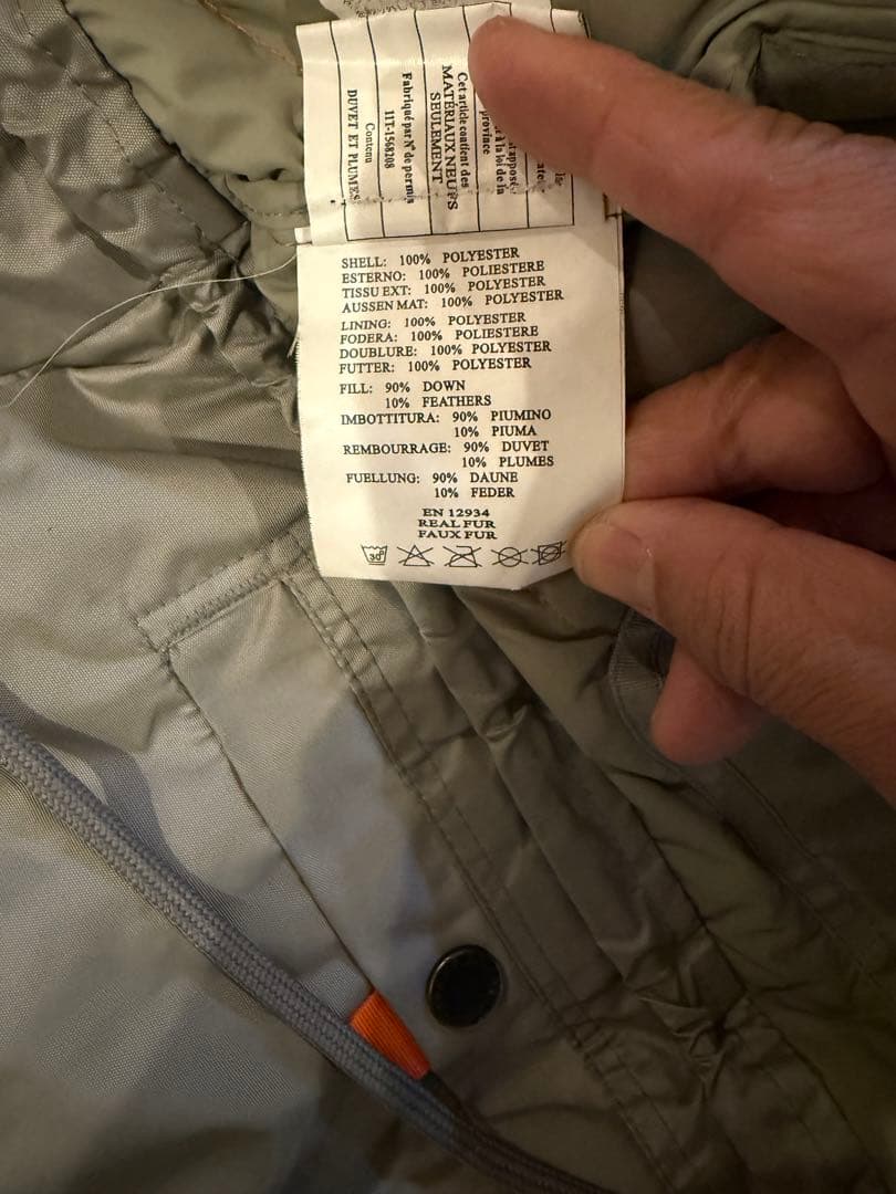 Parajumpers KODIAK ファー付き 2WAY ダウンコート