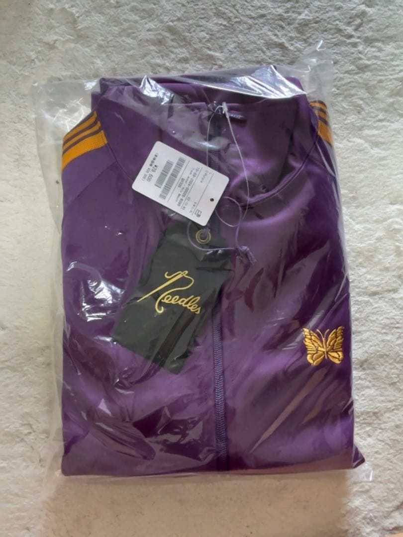 Track Jacket - Poly Smooth purple パープル M