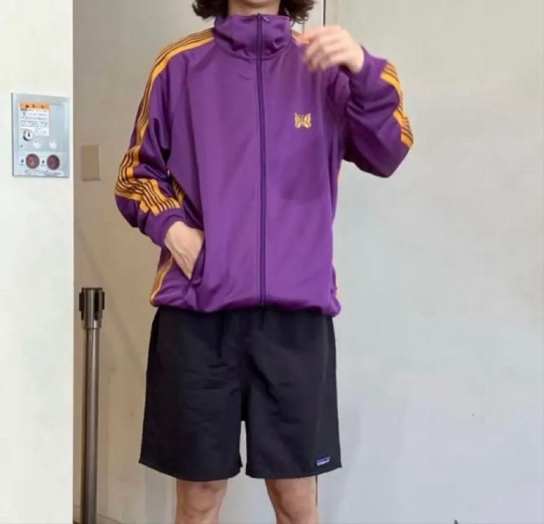 Track Jacket - Poly Smooth purple パープル M