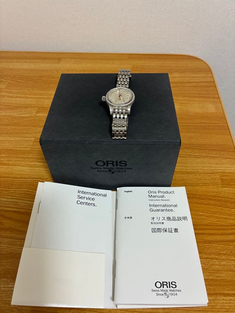 ORIS ビッグクラウン ポインターデイト 自動巻 箱・保証書付 稼働