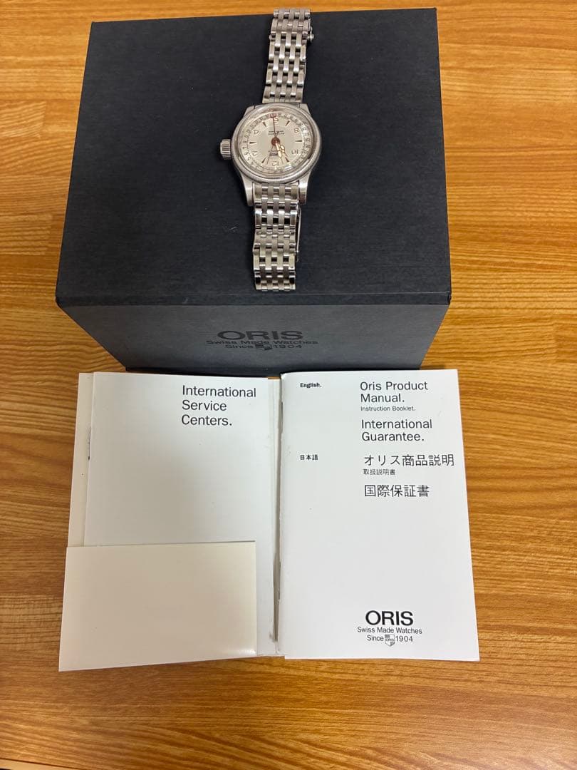 ORIS ビッグクラウン ポインターデイト 自動巻 箱・保証書付 稼働
