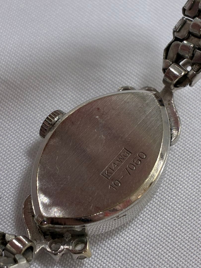 Seiko Solar 時計 1960年製 オーバル形状 K14WG