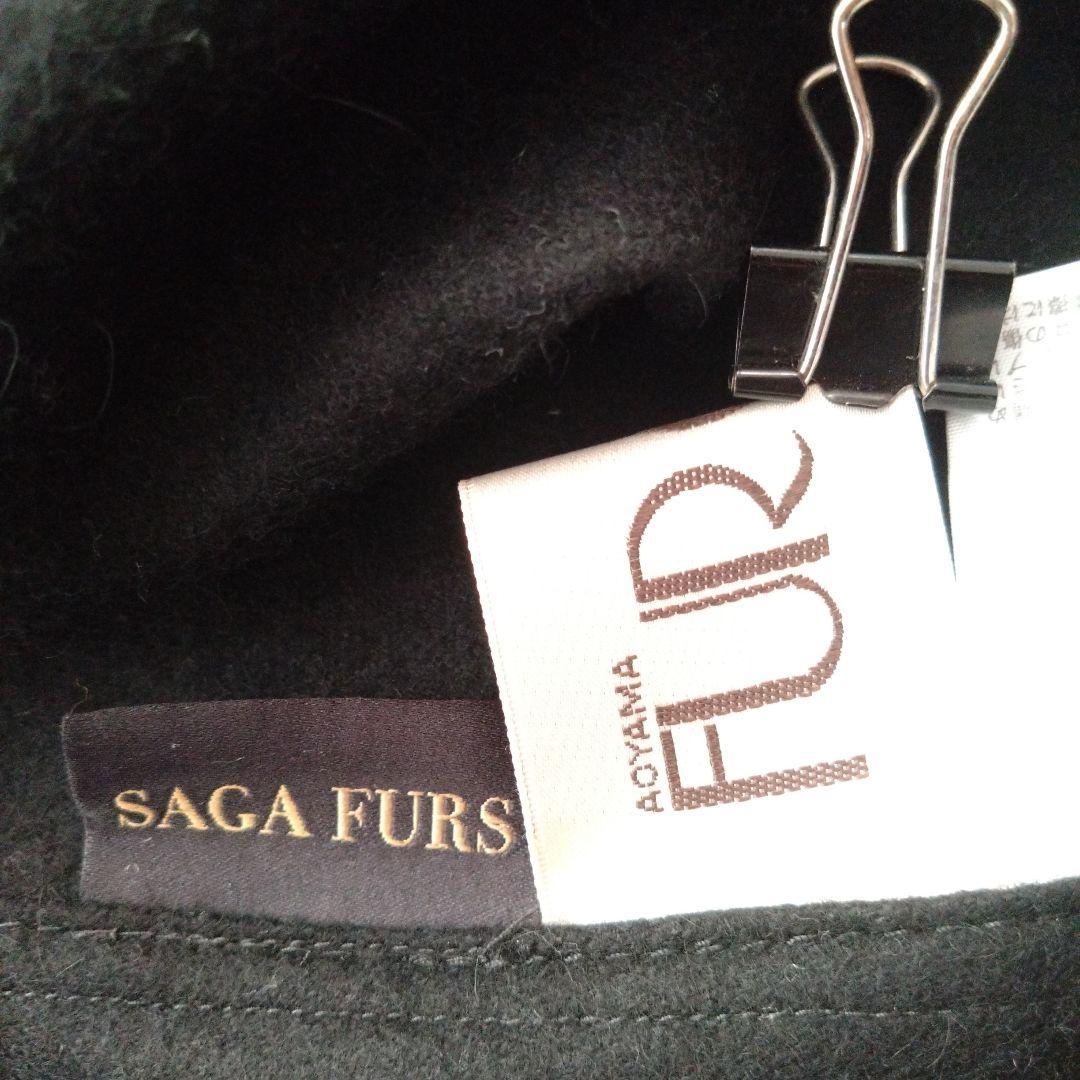 ファー付きカシミヤコート