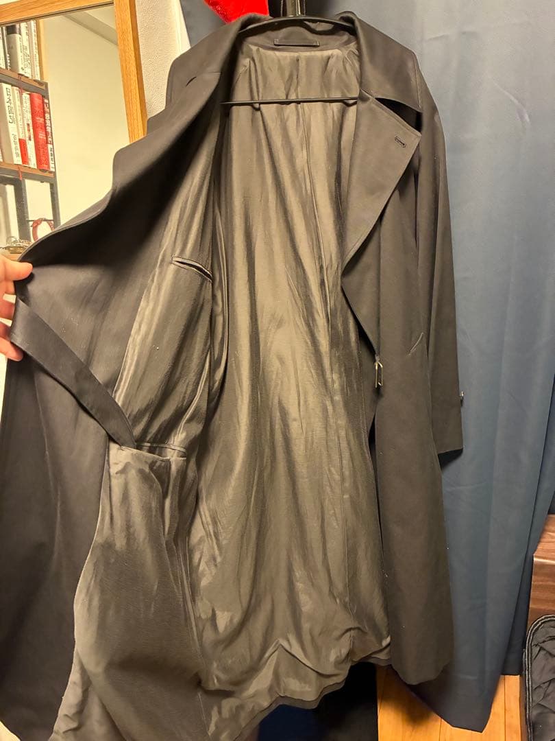 COMOLI コットンギャバ タイロッケンコート