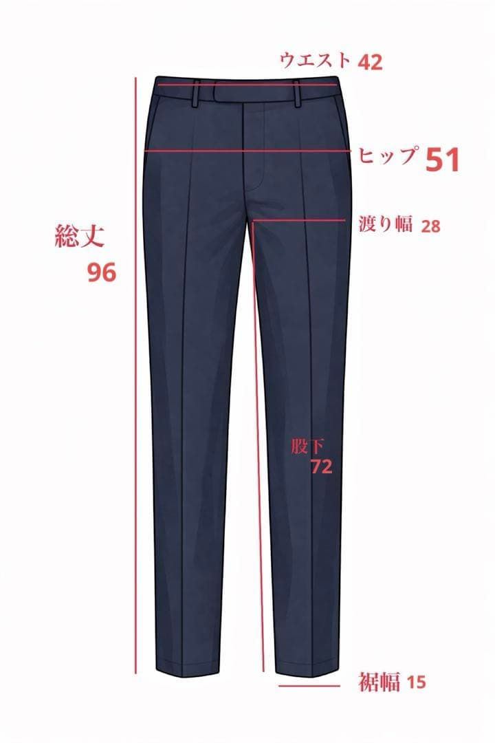 EMPORIO ARMANI3点セットネイビー ビジネススーツ