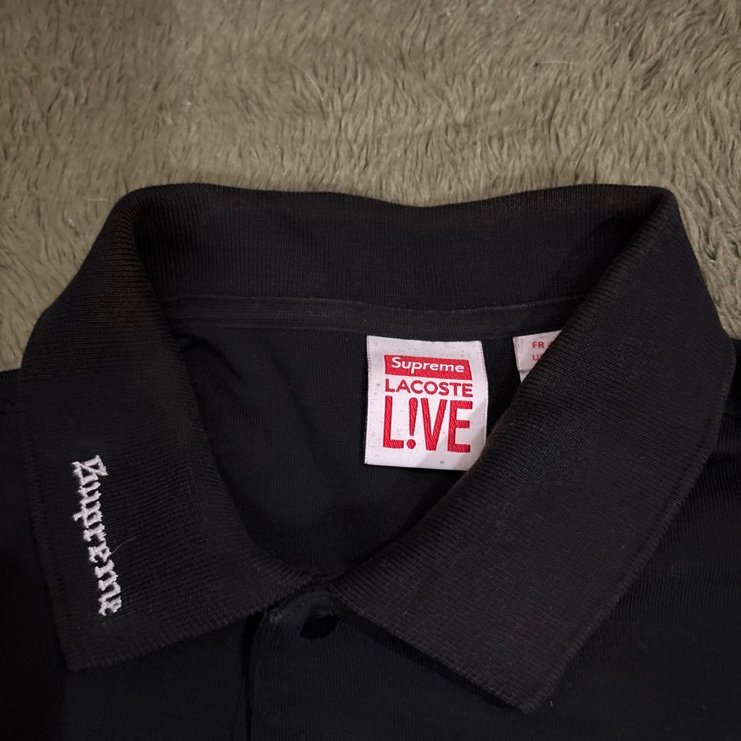 supreme ラコステ　長袖ポロシャツ
