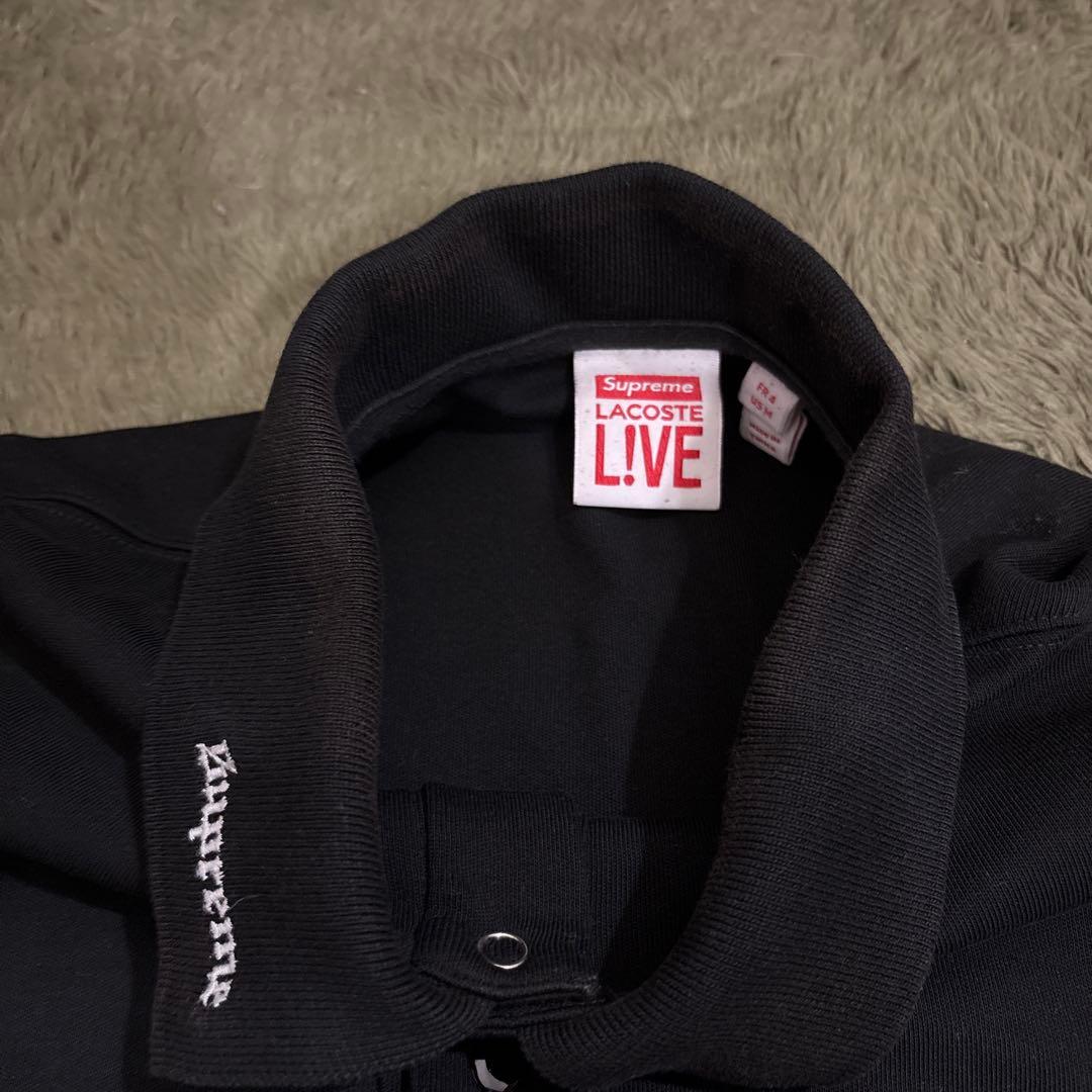 supreme ラコステ　長袖ポロシャツ