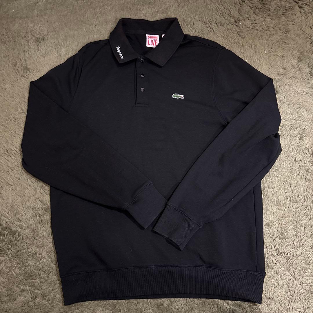 supreme ラコステ　長袖ポロシャツ