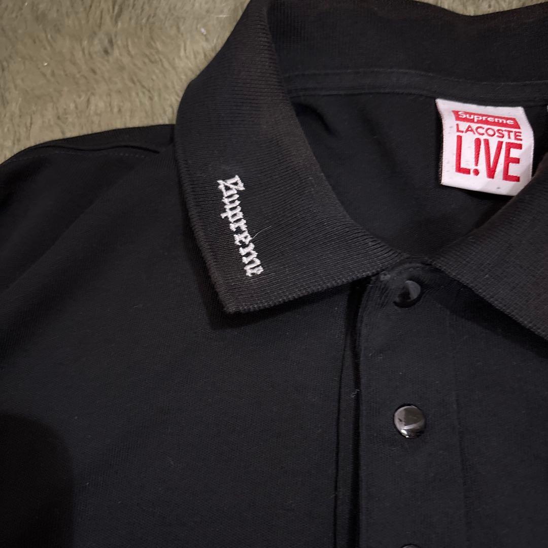 supreme ラコステ　長袖ポロシャツ