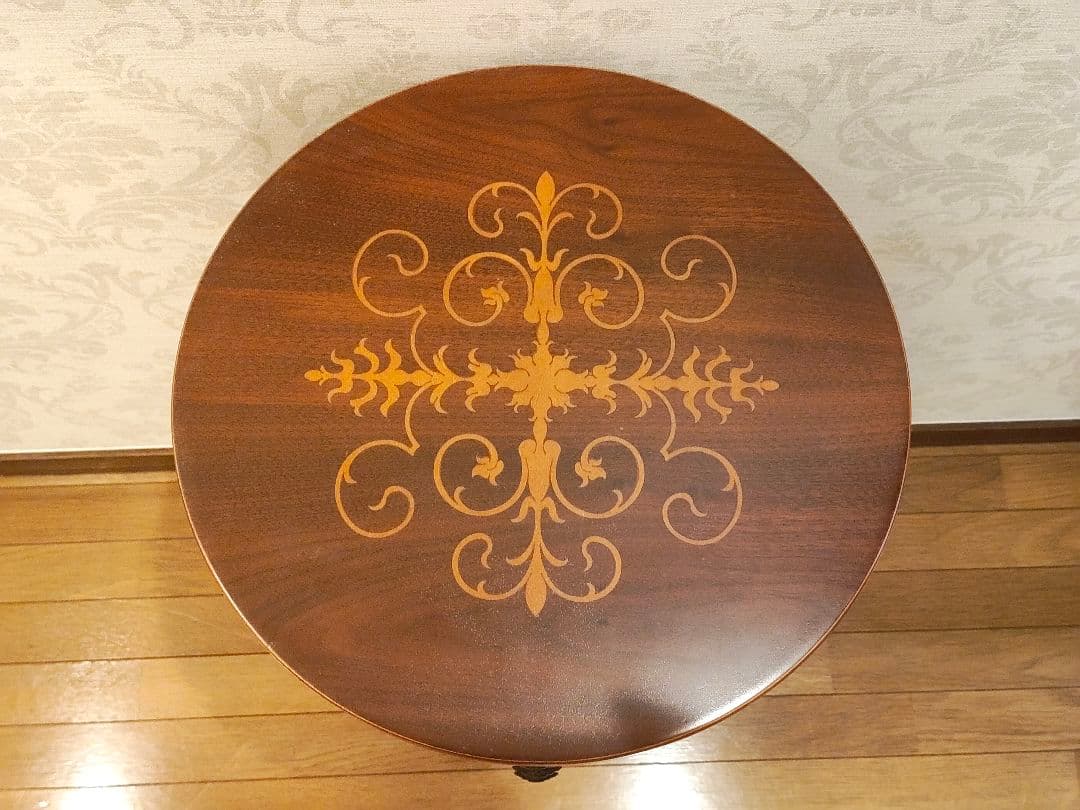 象嵌ベッドサイドテーブル②