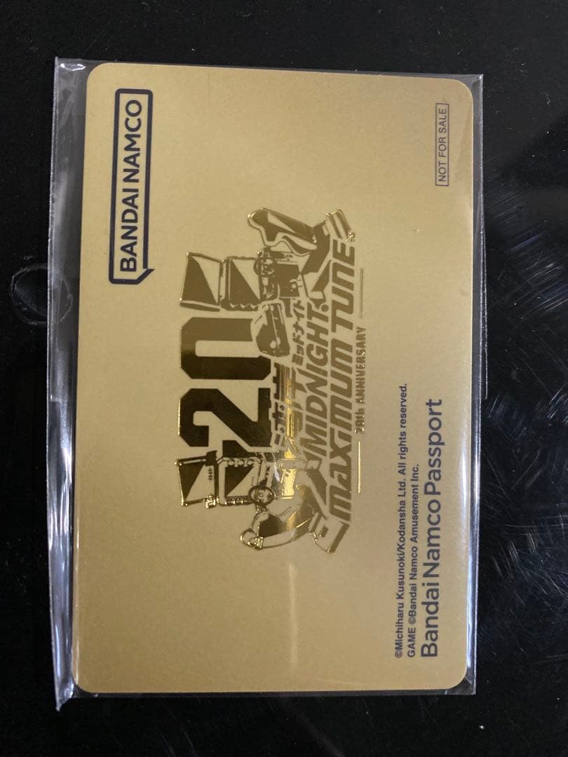 湾岸6RR+ 限定パナパスカード　ゴールド