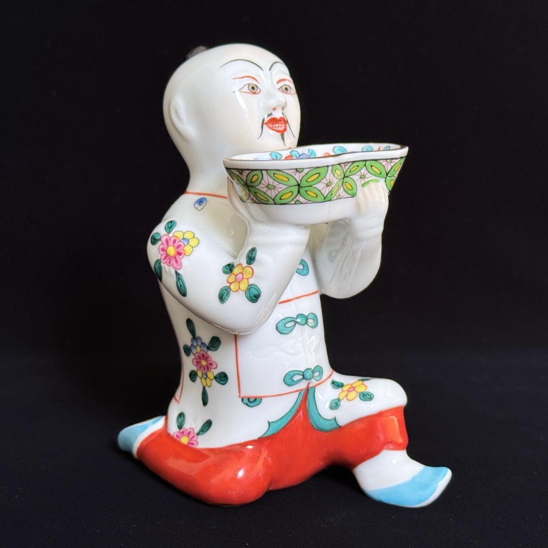 ヘレンド マンダリン(M) お給仕 シノワズリ フィギュリン 人形2