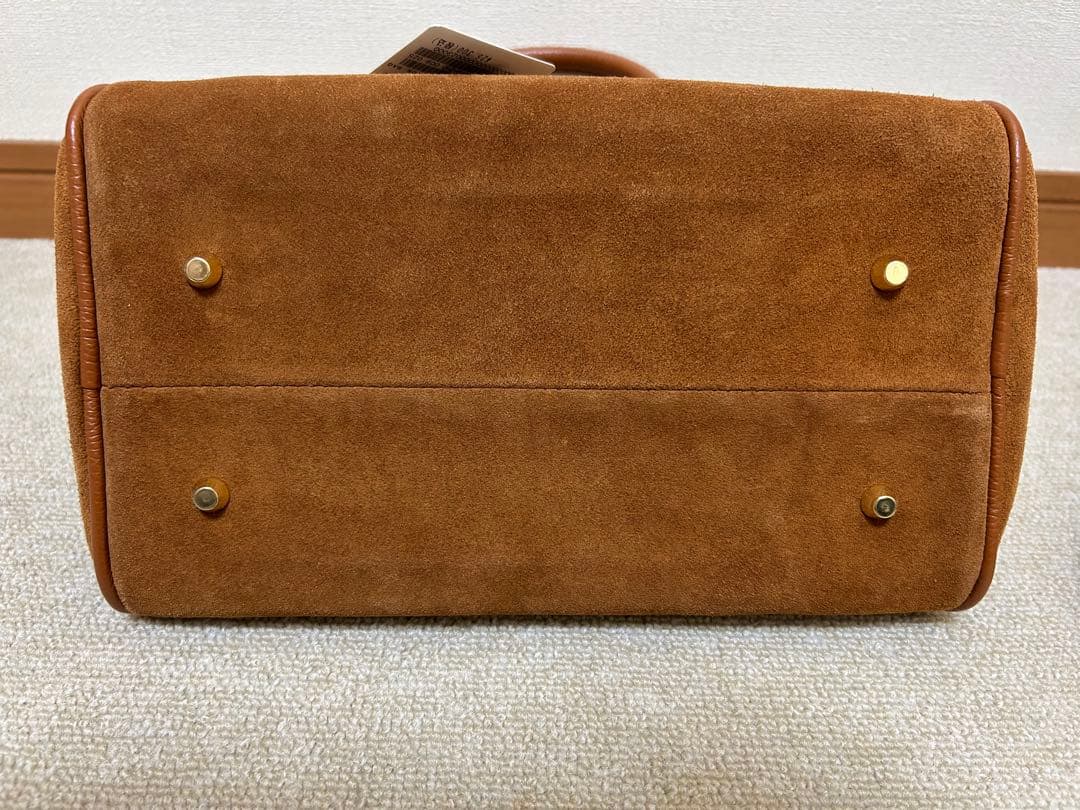 AULENTTI オウレンティ スエードボストンバッグ　スピックアンドスパン