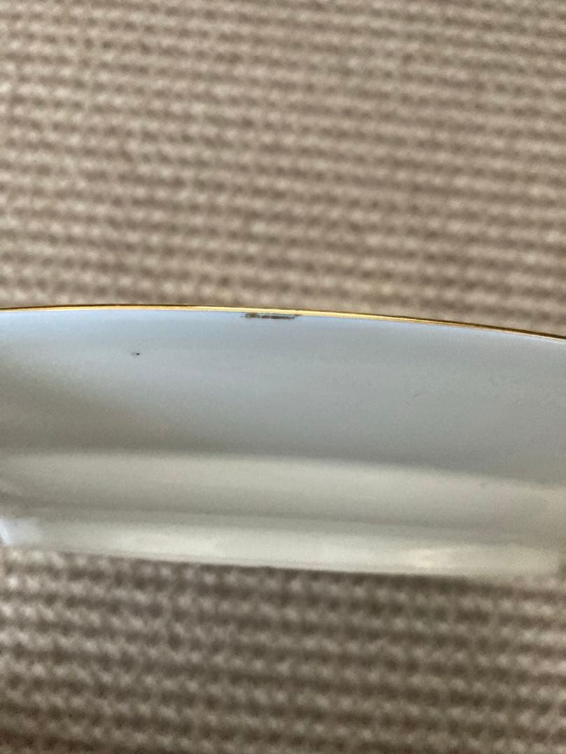 値下げ！リモージュ飾り皿約25.5cm ラージプレート 金彩 ヴィンテージ 希少