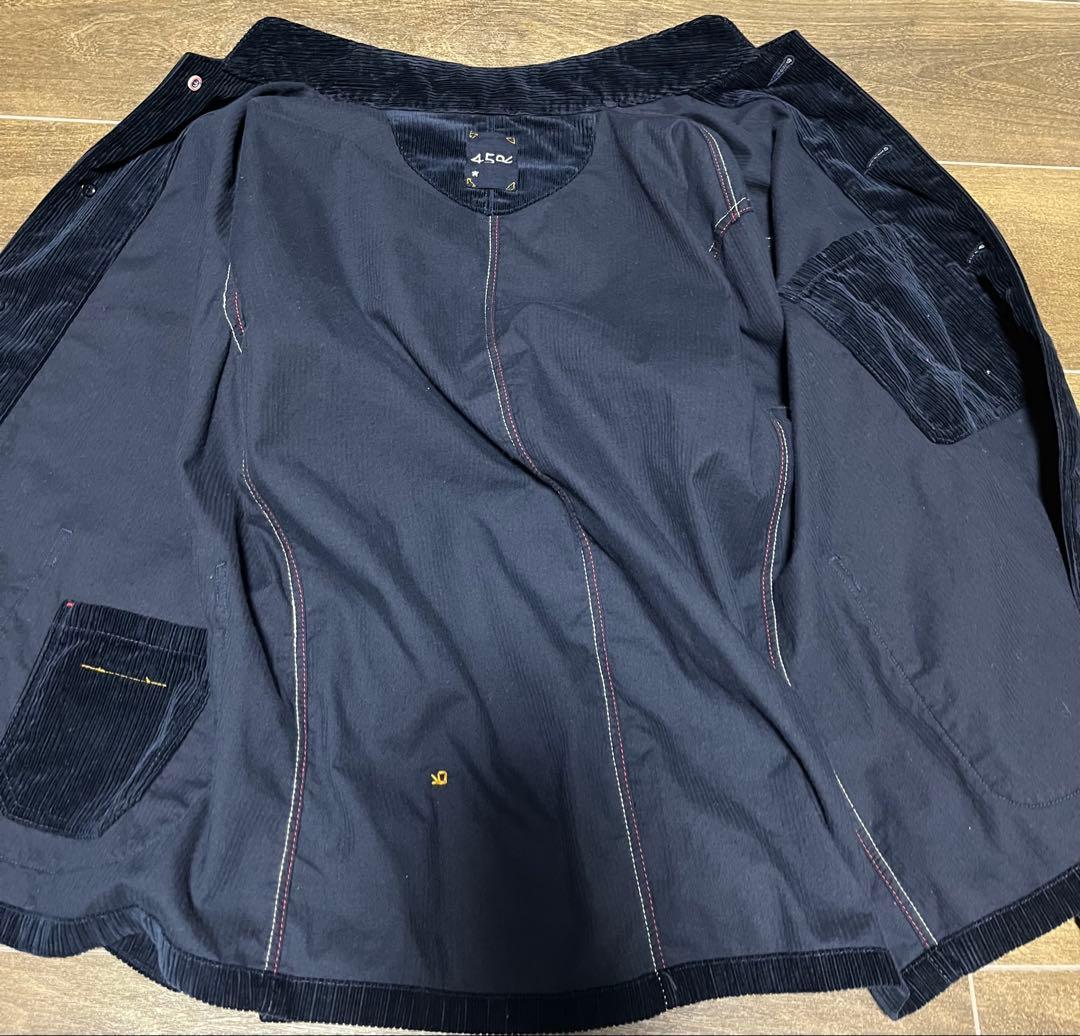 45rpmレディース コーデュロイジャケット　ネイビー　サイズ1