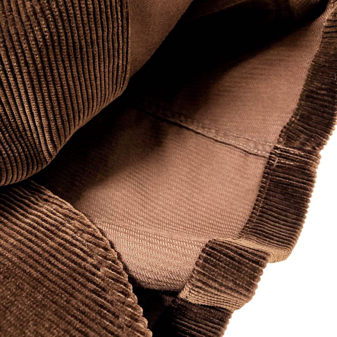 日本製【FSC】フレンチワーク風コーデュロイダブルブレストジャケット UR購入