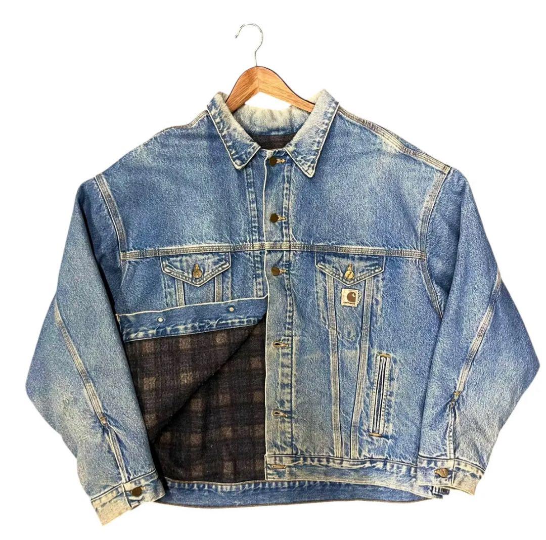 専用80s Carhartt/USA製/ブランケット/Gジャン/星タグ