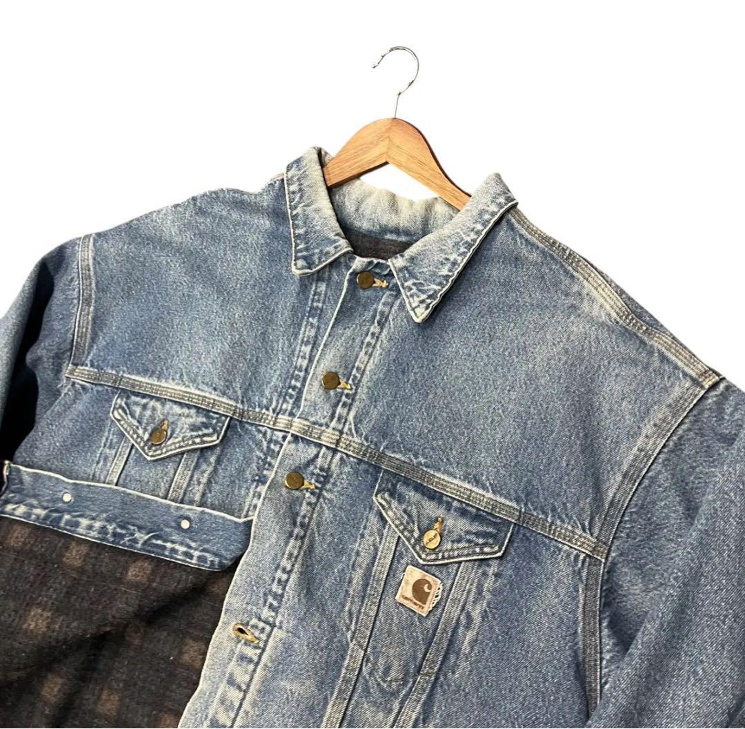 専用80s Carhartt/USA製/ブランケット/Gジャン/星タグ