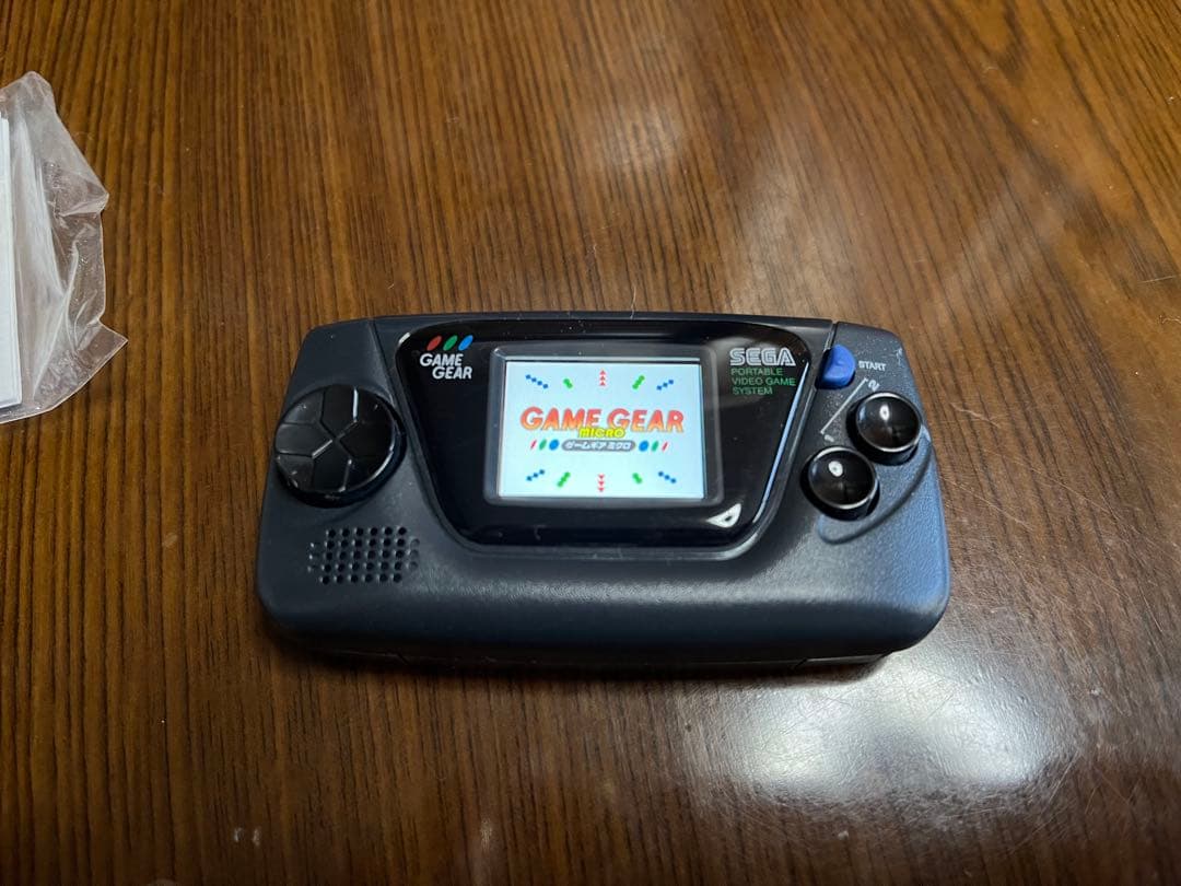 SEGA GAME GEAR MICRO ゲームギア ミクロ ブラック