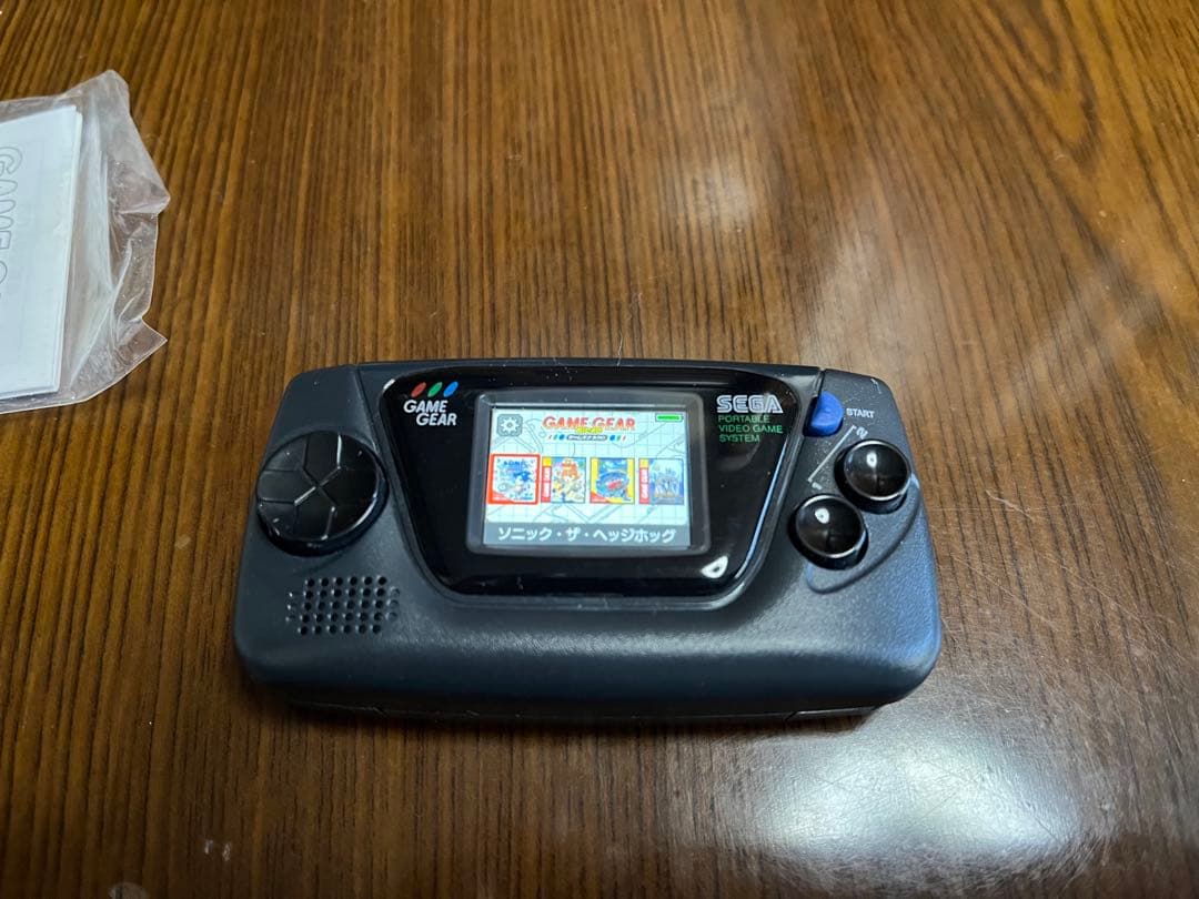 SEGA GAME GEAR MICRO ゲームギア ミクロ ブラック