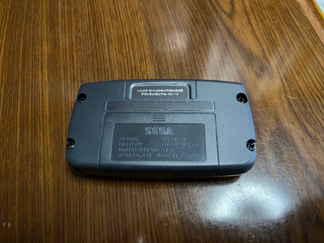 SEGA GAME GEAR MICRO ゲームギア ミクロ ブラック