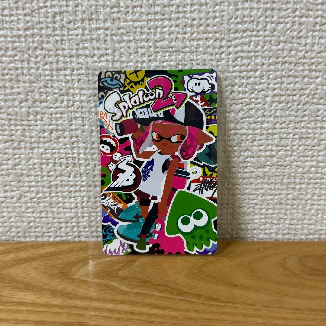 スプラトゥーン2 ダウンロードカード 2枚セット　【シリアルコード使用済み】