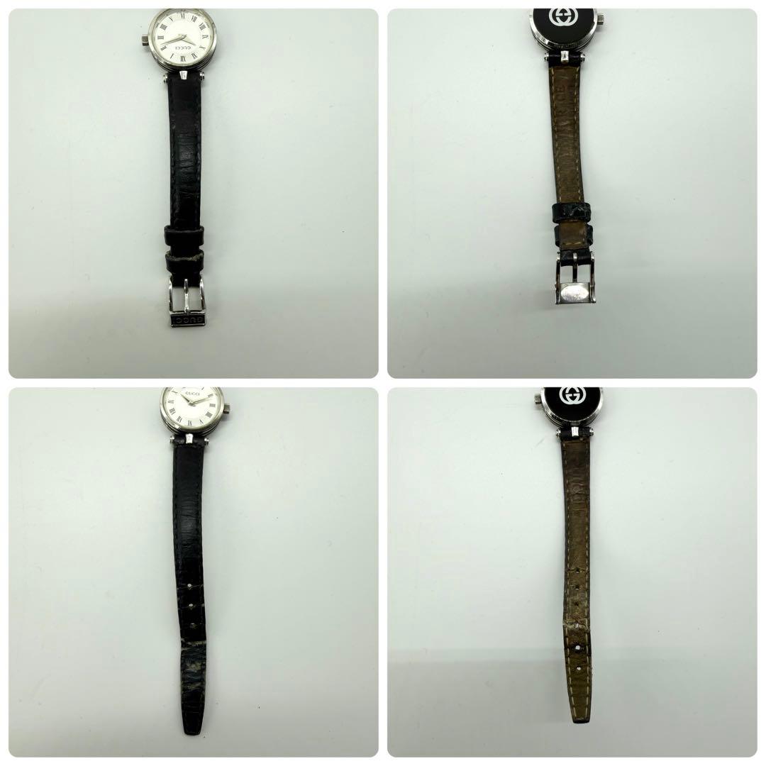 【稼働/純正】グッチ 2040L 腕時計 サイドシェリー ローマン レディース