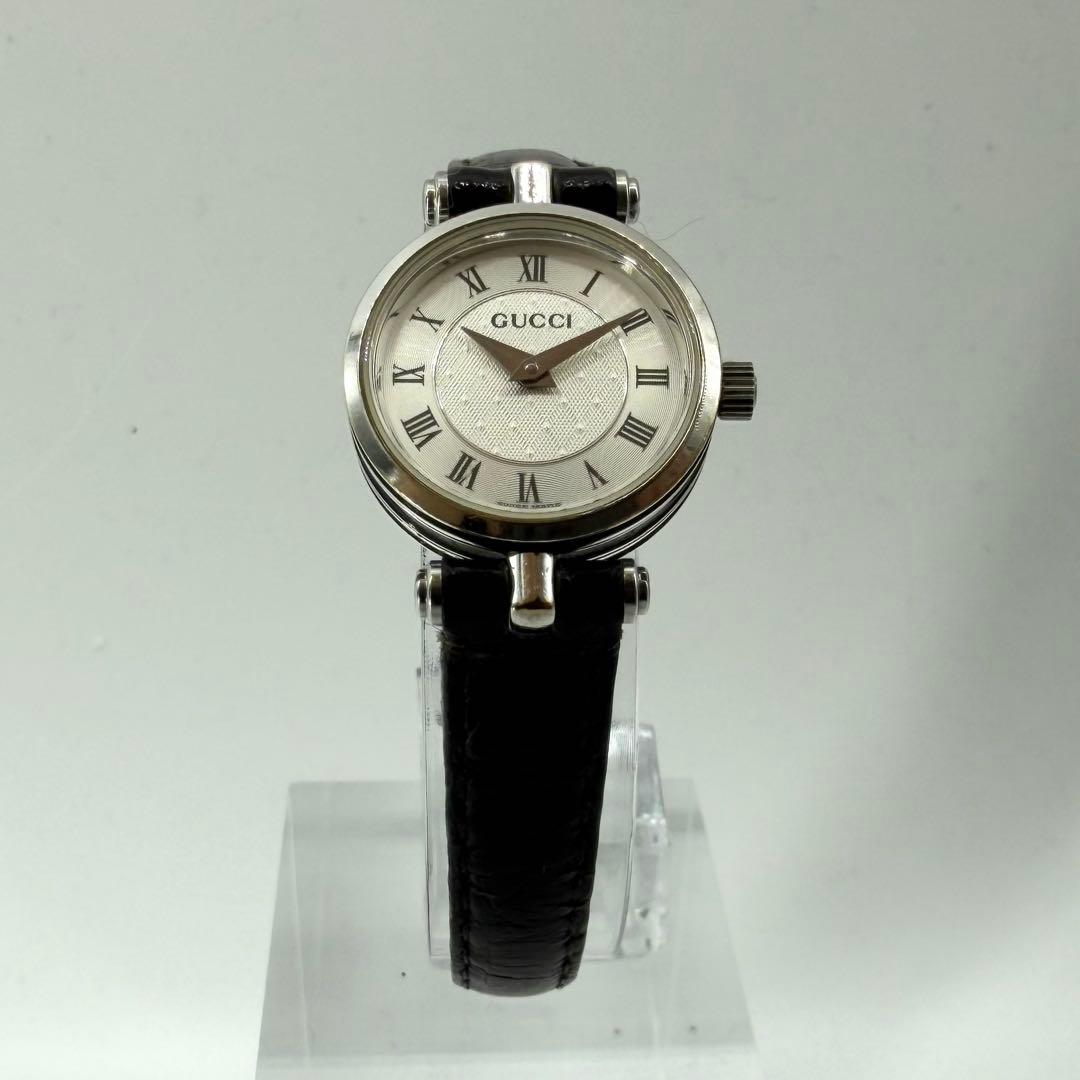 【稼働/純正】グッチ 2040L 腕時計 サイドシェリー ローマン レディース
