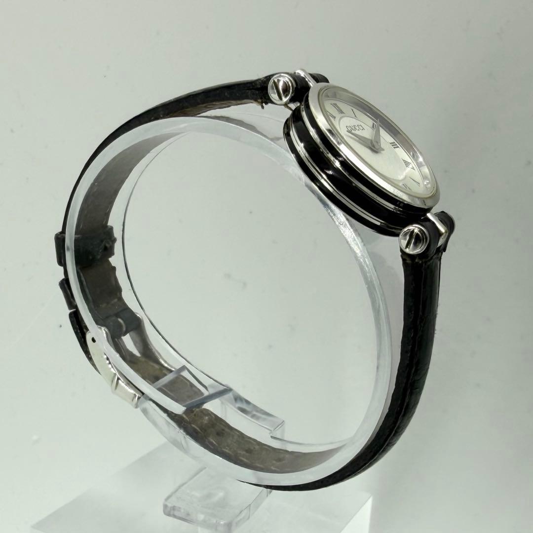 【稼働/純正】グッチ 2040L 腕時計 サイドシェリー ローマン レディース