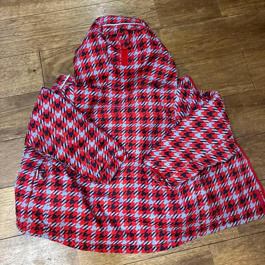 Columbia 子供用スキーウェア XXS 赤黒