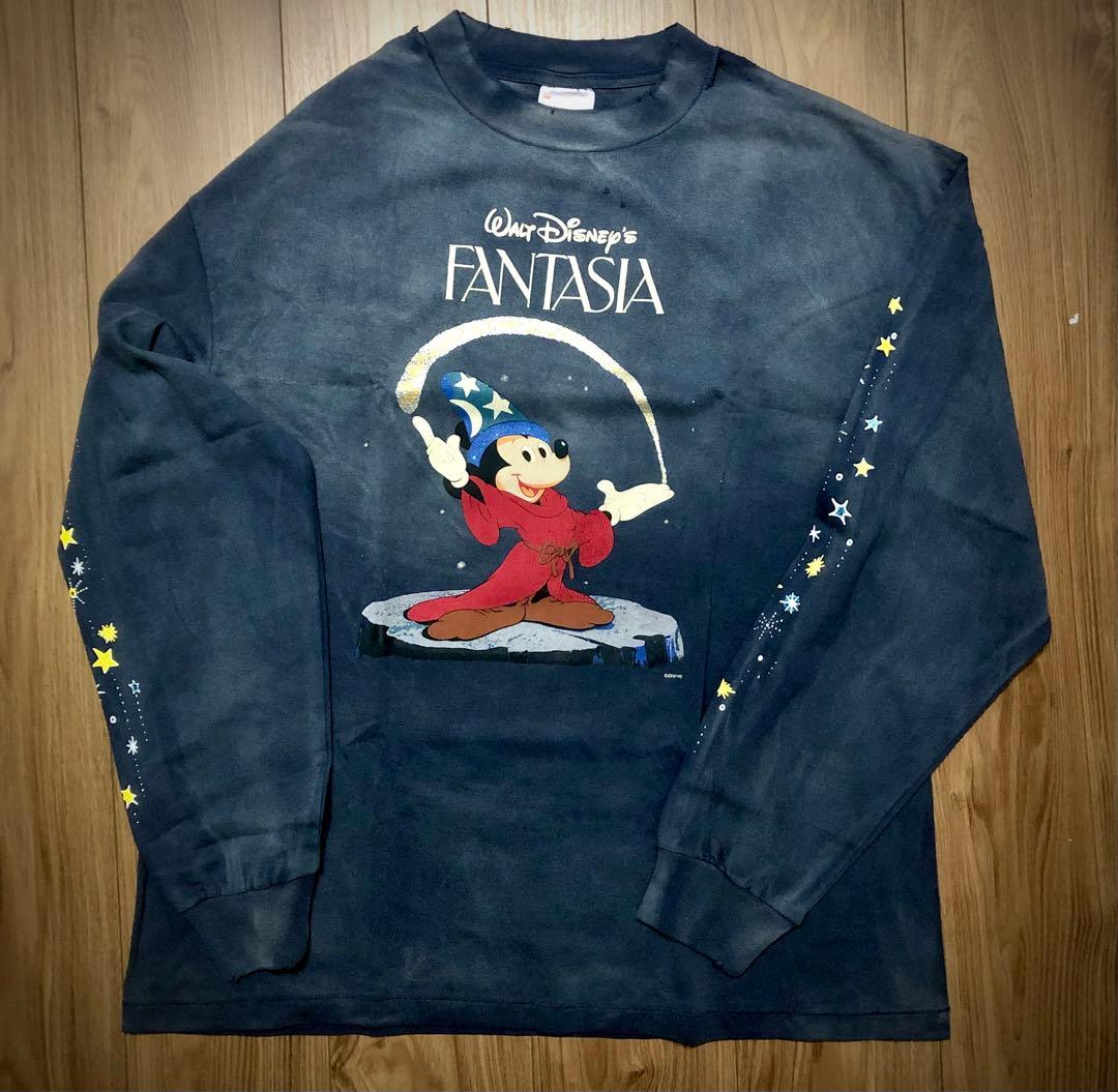 Disney fantasìa ミッキー ロンT