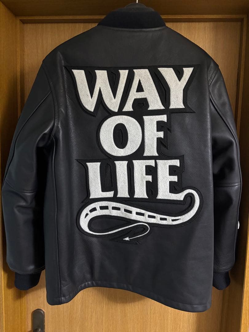 ネイバーフッド × ダブルタップス × ラッツ 20th オールレザージャケット