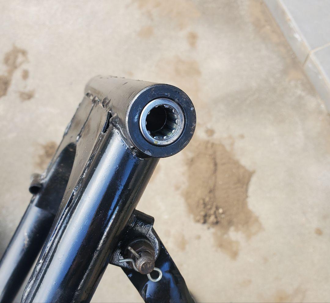 カワサキ350SS、250SS対応！新品スイングアームベアリング化キット