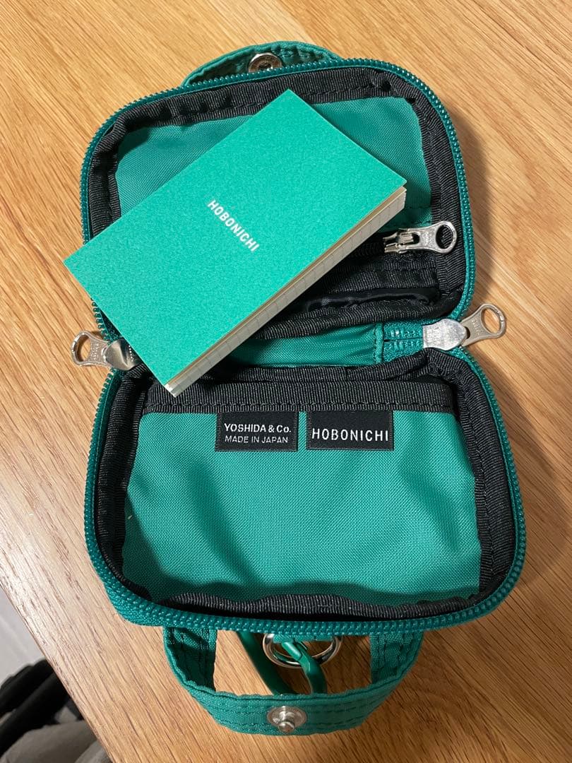 ほぼ日手帳/PORTER/ミニウォレット Stroll Jr. / グリーン