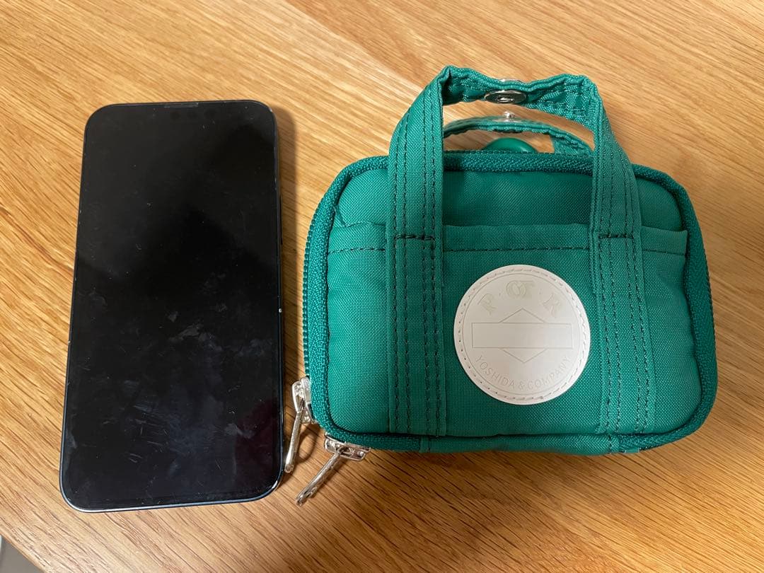 ほぼ日手帳/PORTER/ミニウォレット Stroll Jr. / グリーン