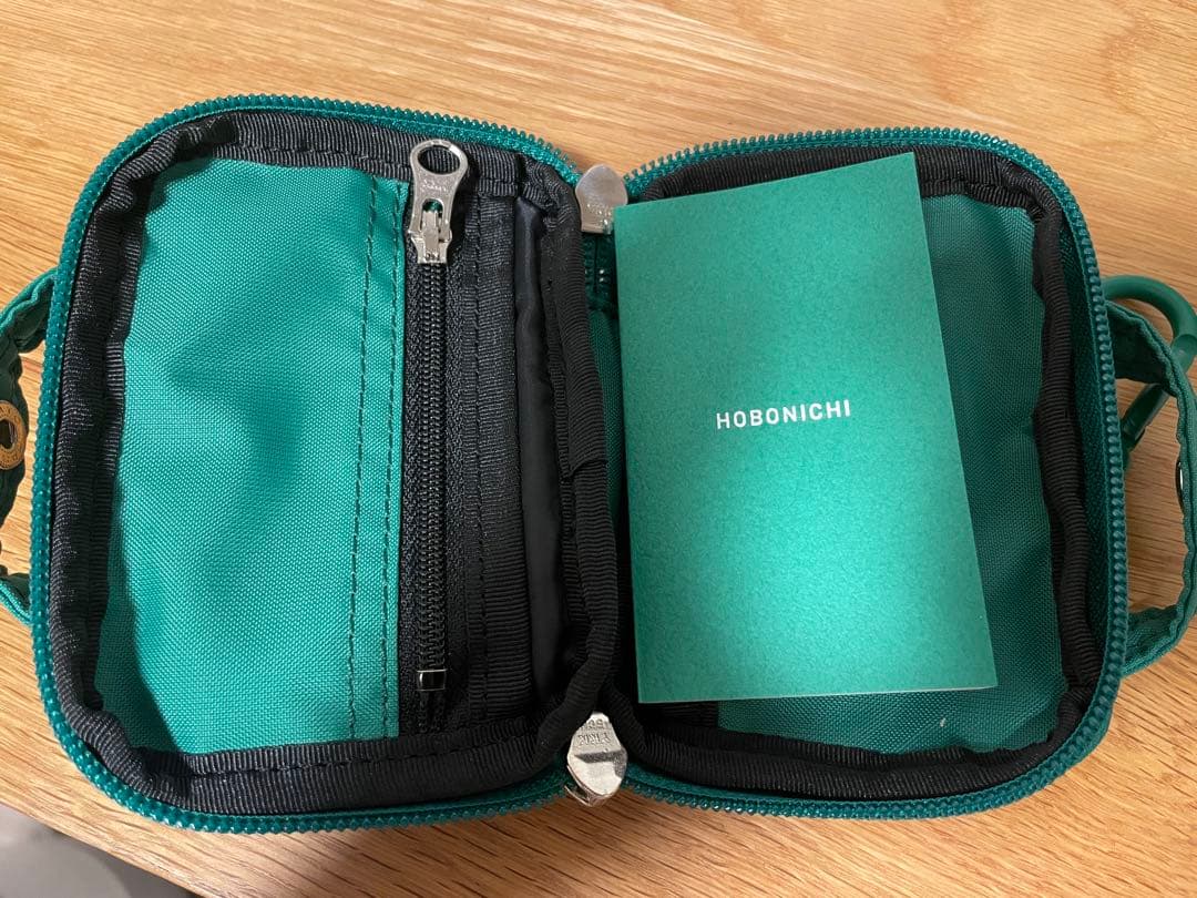 ほぼ日手帳/PORTER/ミニウォレット Stroll Jr. / グリーン