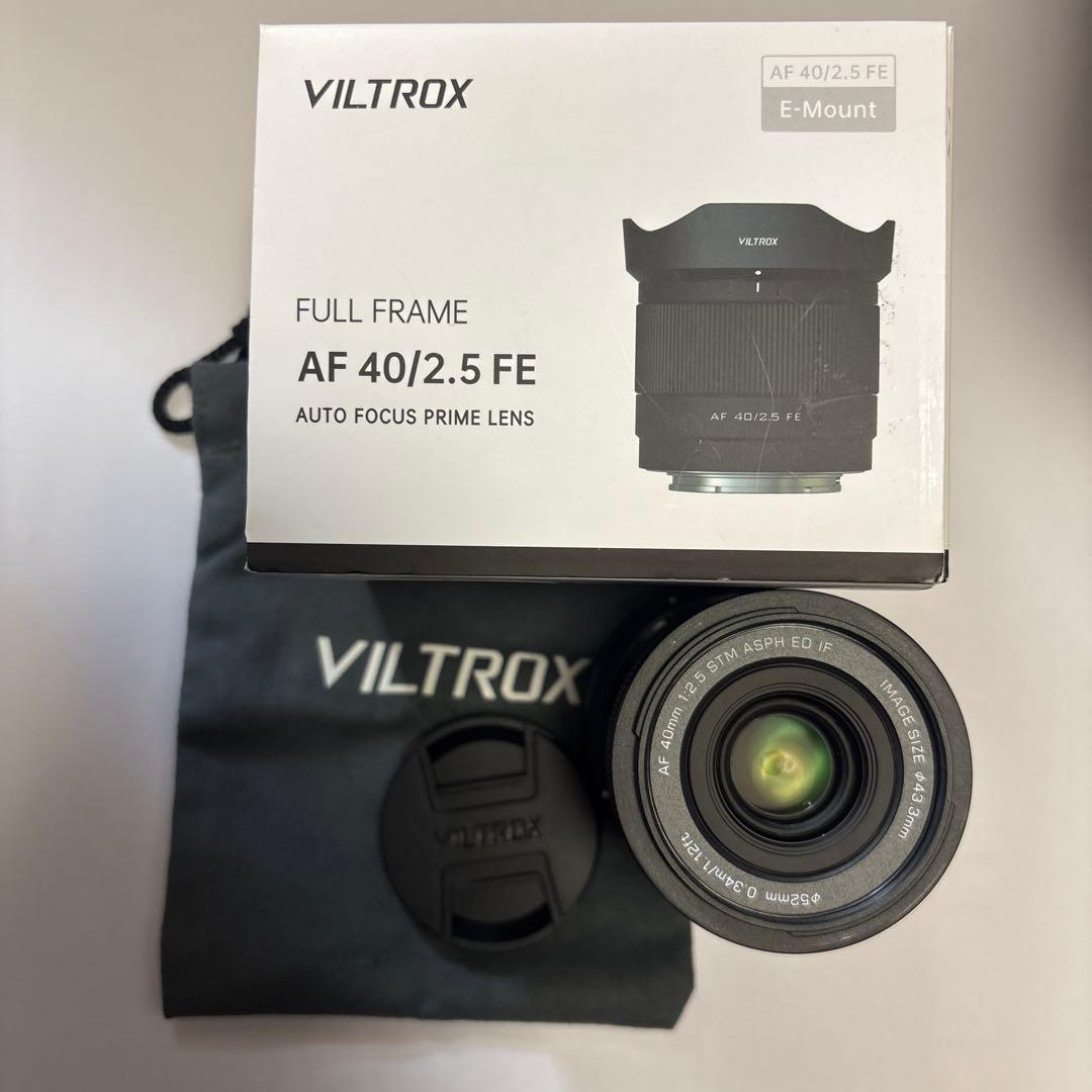 速決・美品 ビルトロックス　viltrox AF 40mm F2.5 ソニー E