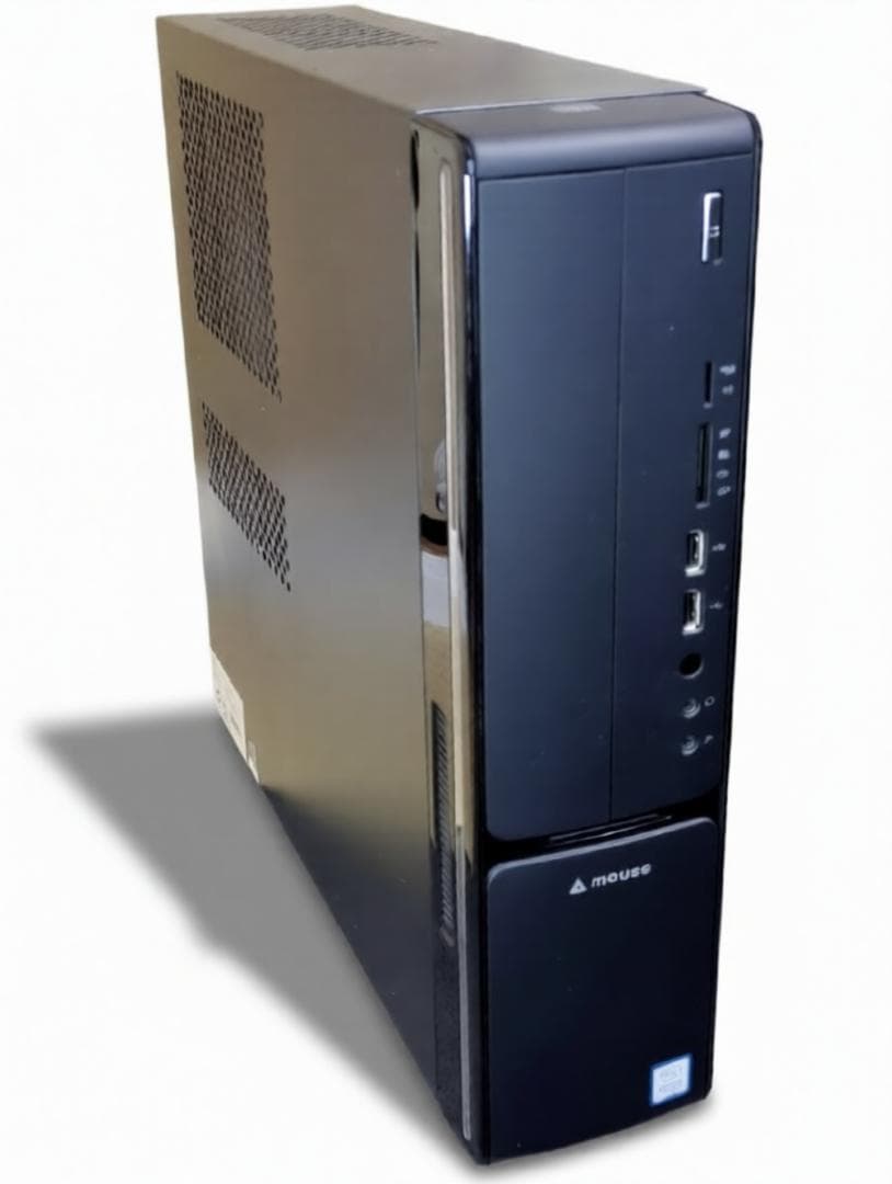 mouse製スリム型デスクトップパソコン LM-iGS320S1-S2