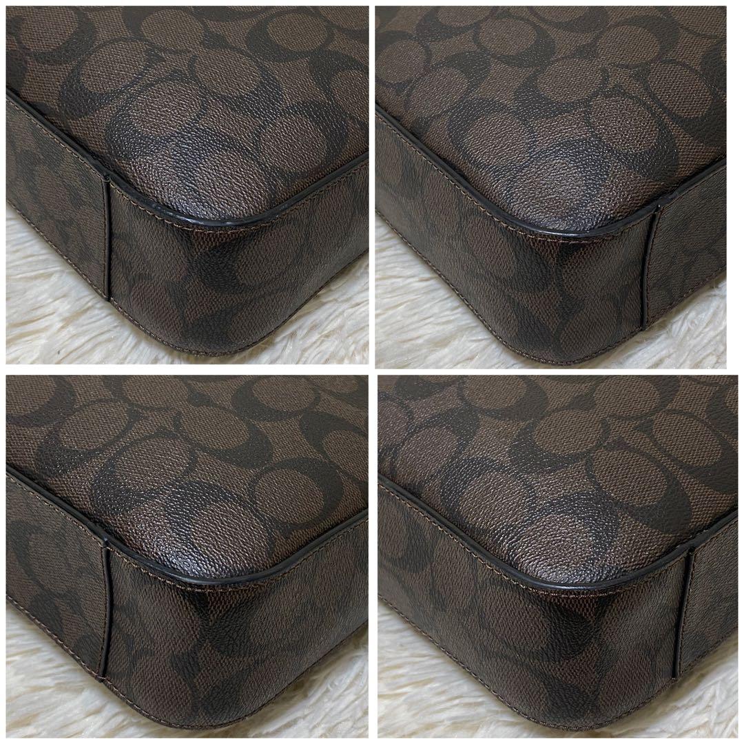 コーチ COACH シグネチャー ハンドバッグ A4可　ビジネスバッグ男女兼用