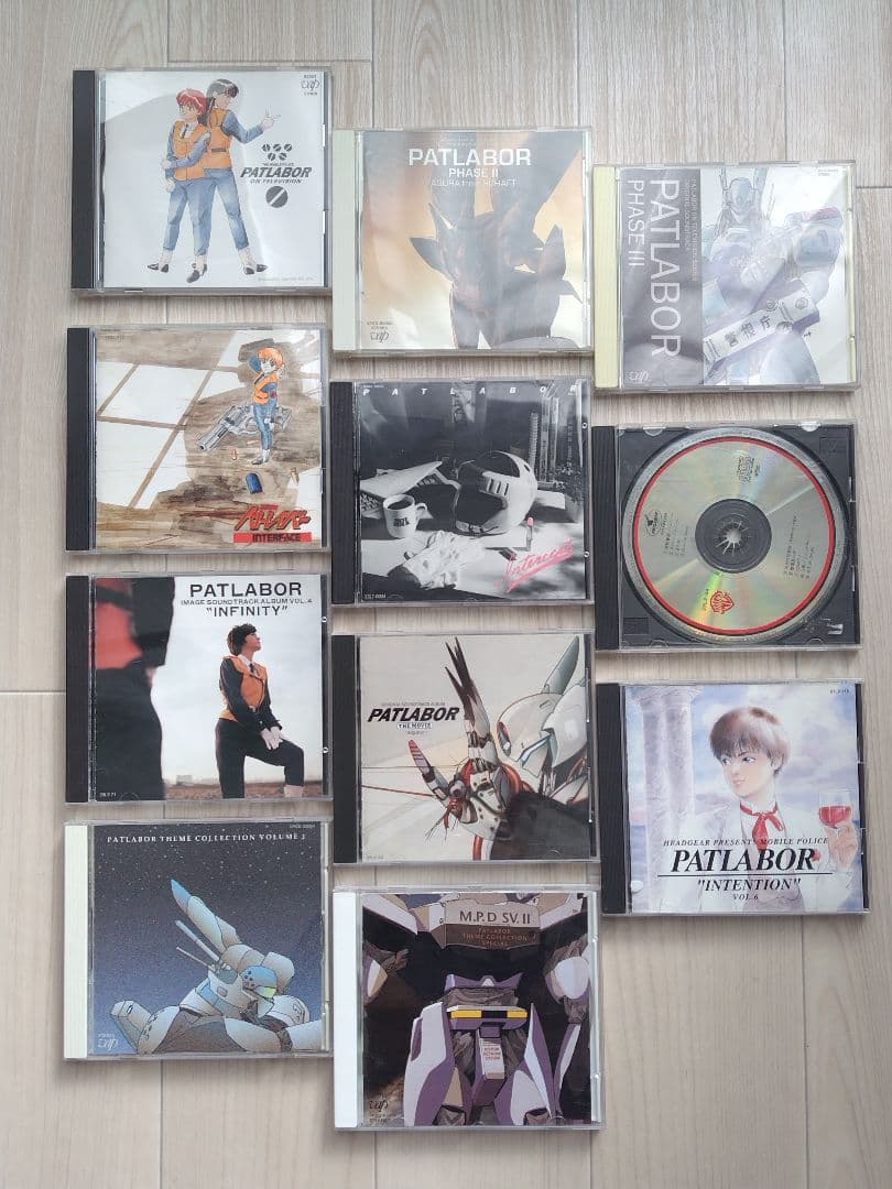 機動警察パトレイバー　PATLABOR サントラCD コレクション