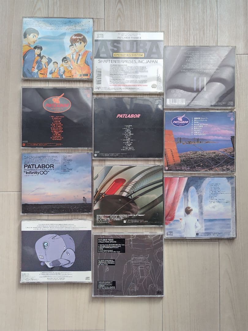機動警察パトレイバー　PATLABOR サントラCD コレクション