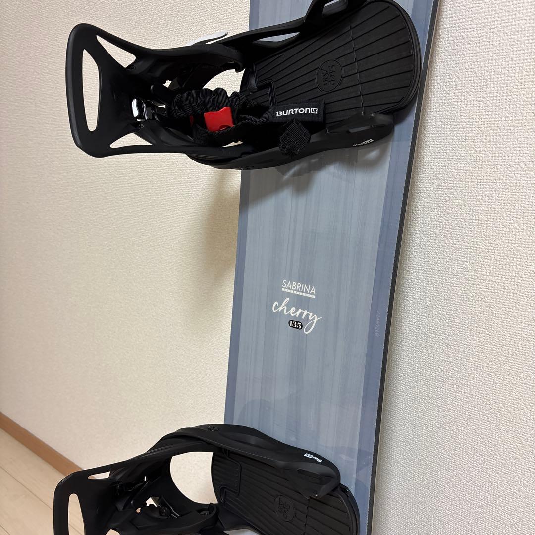 SABRINA 135 ×Burton kids StepON 板ビンディング