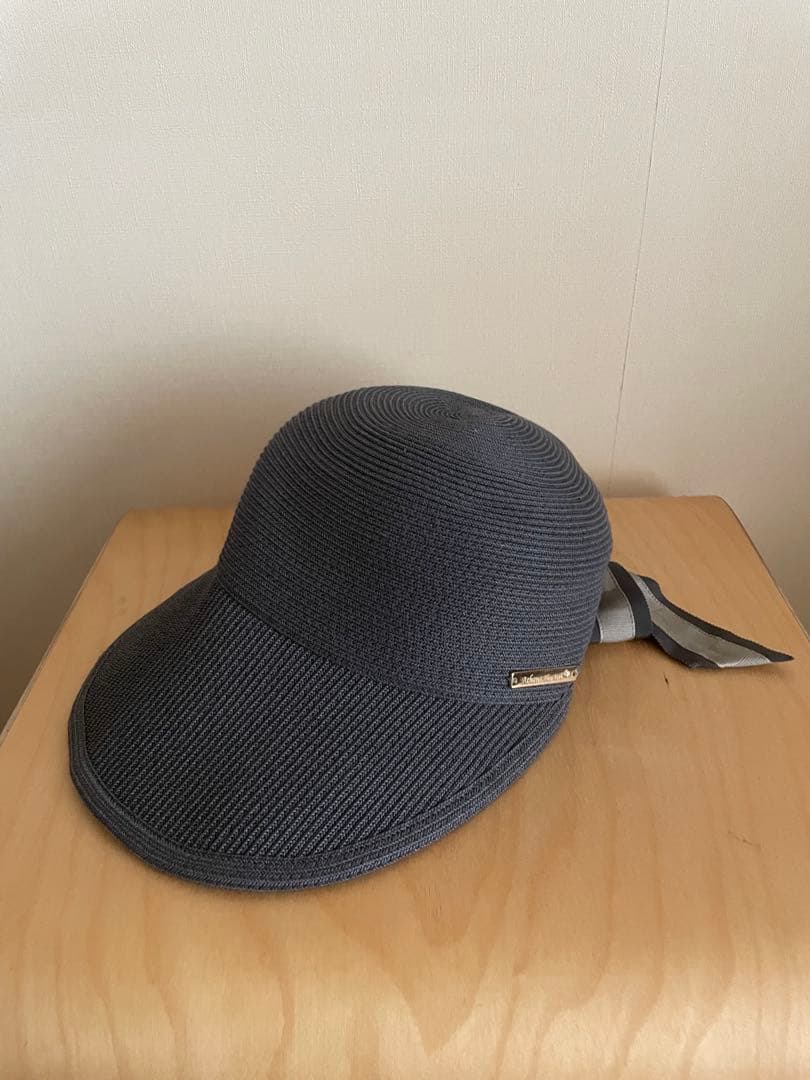 アシーナニューヨーク ジャネット ダークグレー キャップ