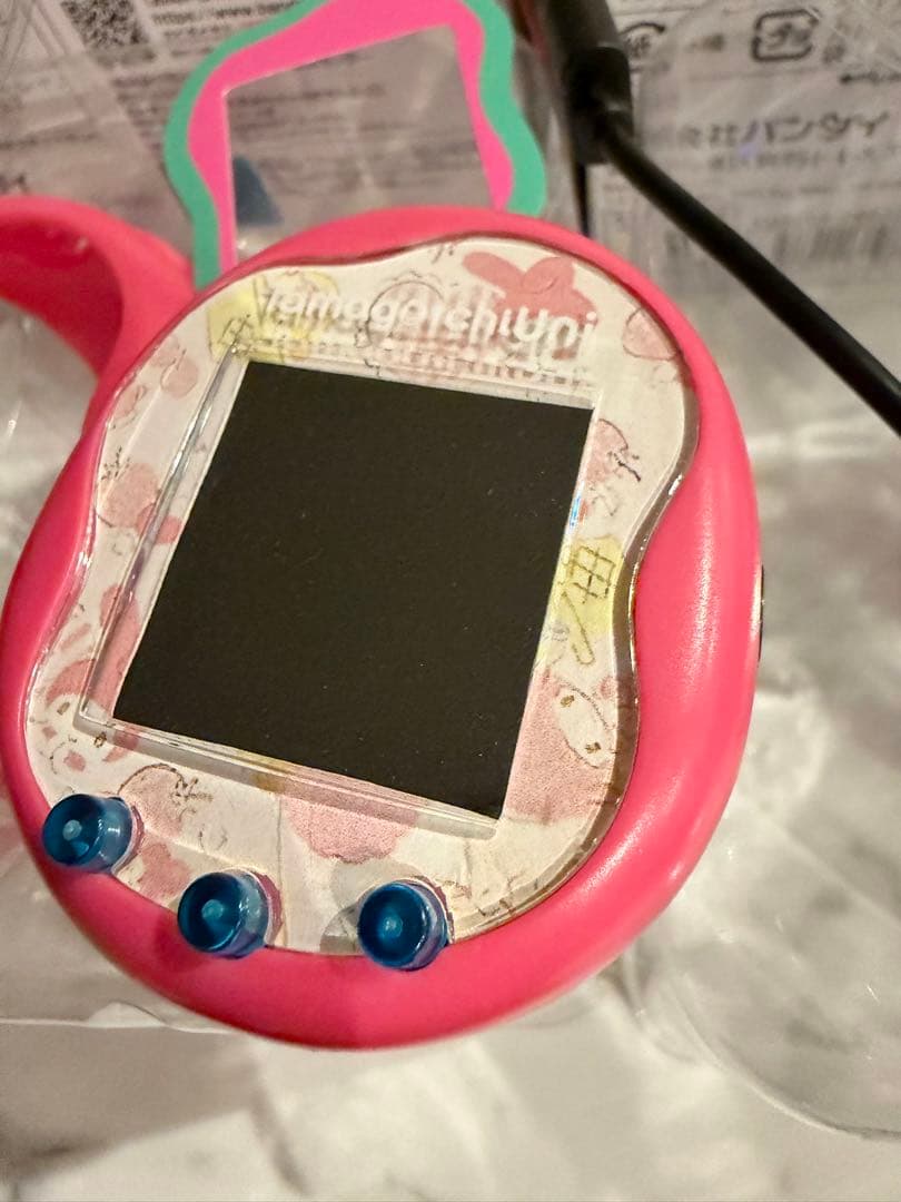 【箱あり】たまごっちuni 本体　ピンク＆パープル ２体　パーフェクトガイド付き