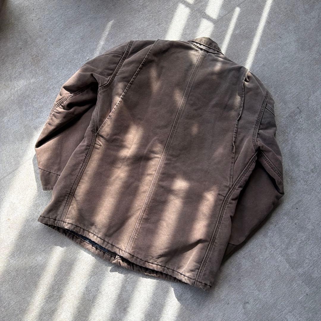 Carhartt ミシガンチョアコート USA製 ブラウングレー