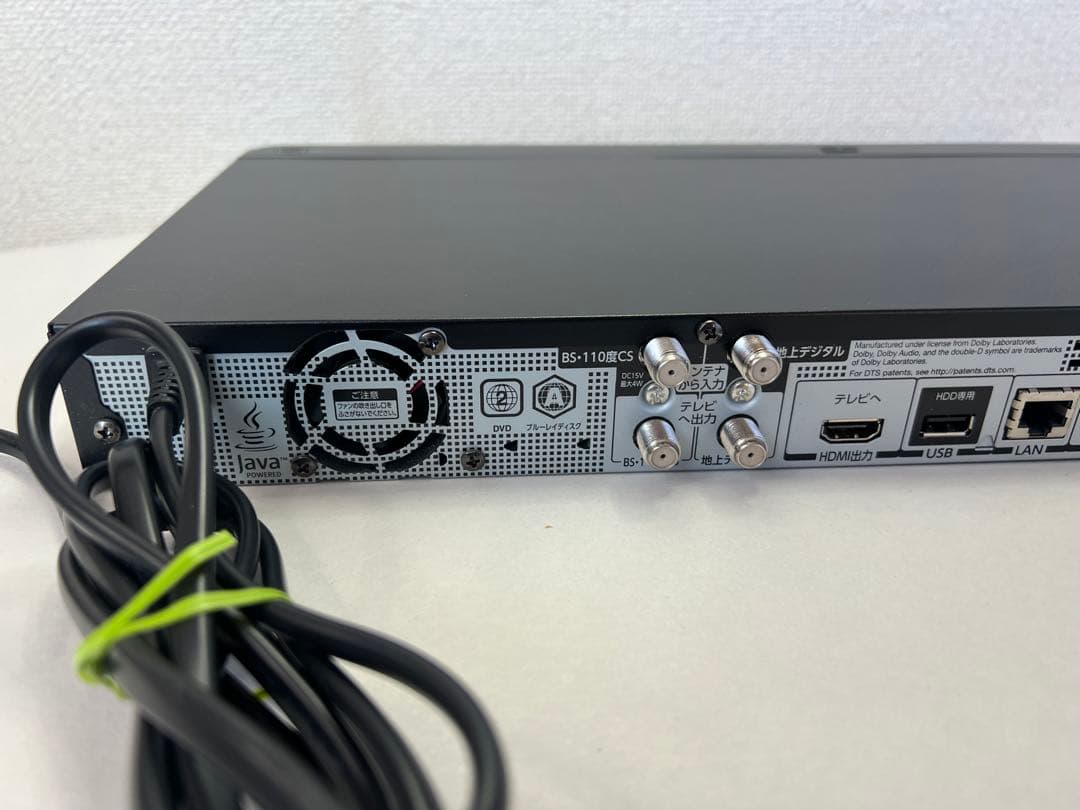 2017年製 東芝 レグザ ブルーレイレコーダー DBR-W507 500GB